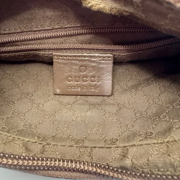 Gucci Preloved Canvas Shoulder Bag 100% AUTHENTIC! FREE Shipping!! - Picture 9 of 16